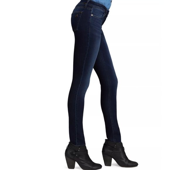 DL1961 Women's Florence Skinny Jeans - Mid Rise, Instasculpt, 30" Inseam - View #11